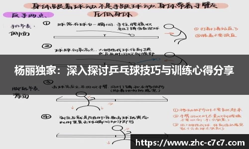 杨丽独家：深入探讨乒乓球技巧与训练心得分享